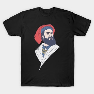 Marco Polo - Mosaic Graphic - Famous Trader T-Shirt